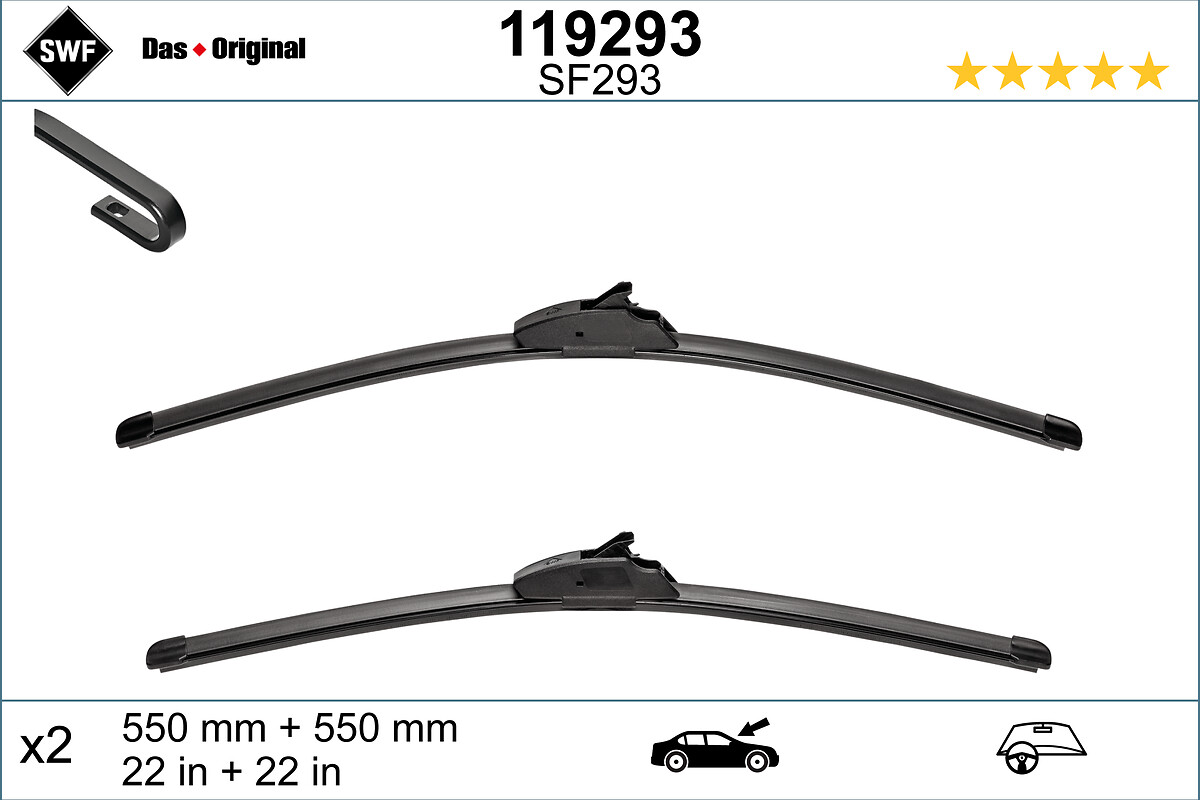 Wiper Blade - 119293 SWF